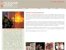 Tablet Screenshot of excelsior-wood.com
